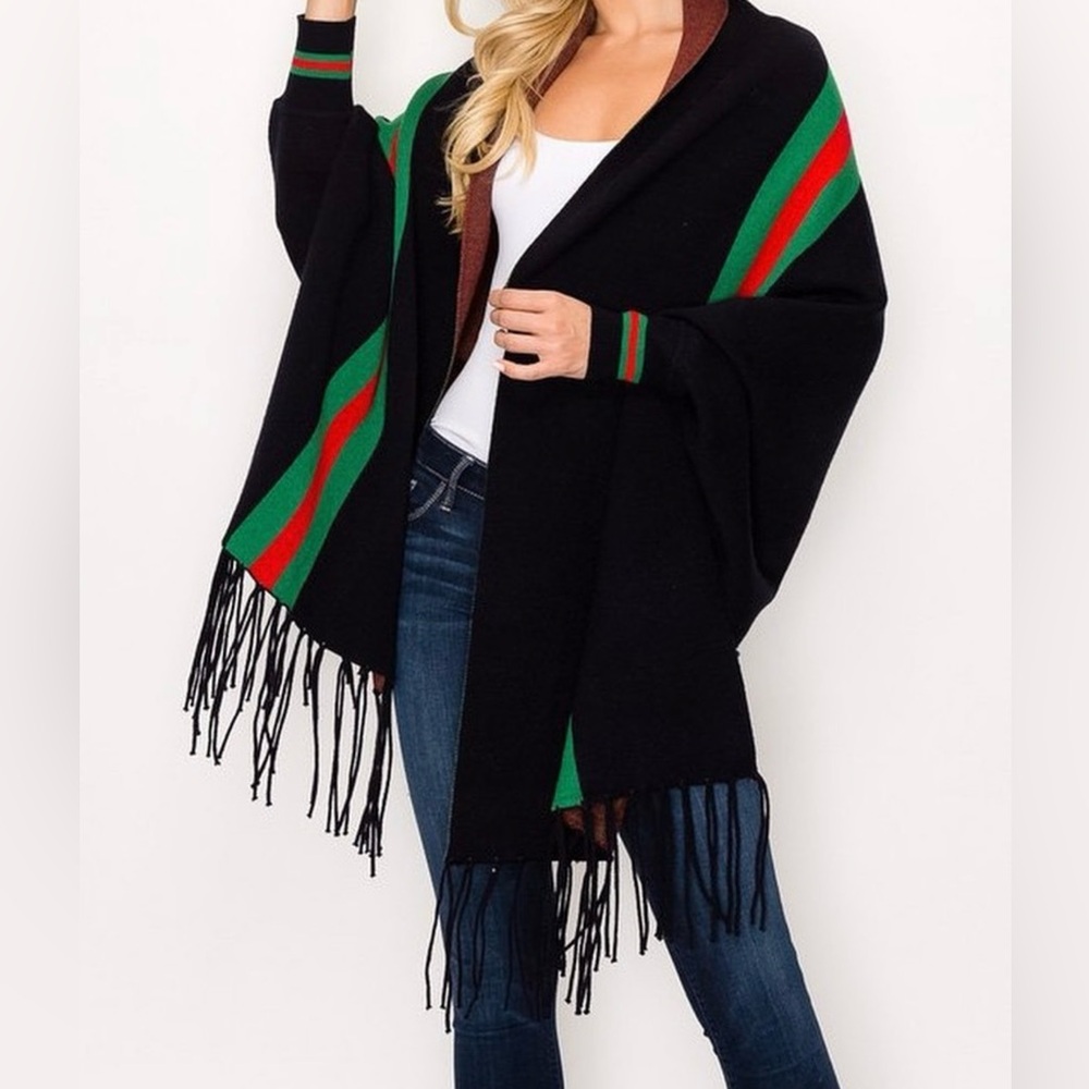 ✏️Fall In Lux Poncho✏️ - Picture 3 of 4
